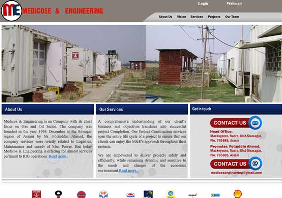 This website has been developed for Medicose and Enginnering.